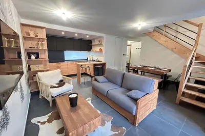 Image de Chaleureux duplex aux Gets - Proche des pistes et des commerces, 8 couchages, WiFi, parking inclus