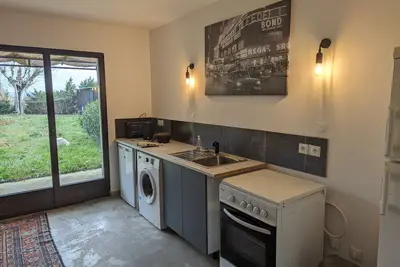 Image de Duplex rez de jardin, 2 chambres plus salon cuisine, vue Ventoux