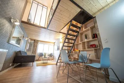 Image de Loft spacieux rénové - Université - Guillotière