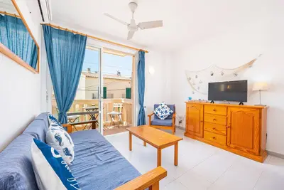 Image de Appartement 'Can Vidal Formentera' avec balcon privé et proche de la plage