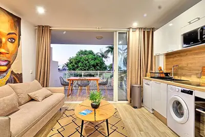 Image de Studio cosy à Anse Marcel avec terrasse et climatisation