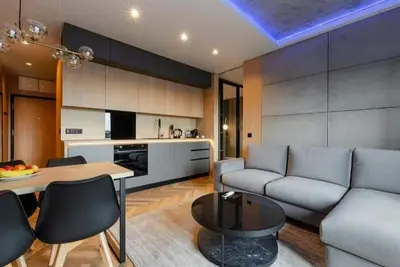 Image de Sky Home- Wood Penthouse -Manufaktura, Parking, Klimatyzacja, Dostęp na Kod