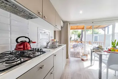 Image de Maison mobile avec places de parking