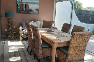 Image de Maison proche plage, 3 chambres, véranda, terrasse, parking privé - Saint Jean de Monts