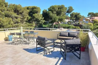 Image de Superbe T2 neuf à Carry le Rouet avec toit terrasse privatif