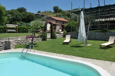 Image de Villa with pool between Sorrento and Positano with a view of Capri