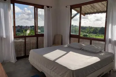 Image de Apartamento arejado na Ecofazenda Caúna, com vista para o mar da Ilha da Croa