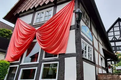 Image de Romantic half-timbered house in the Weserbergland