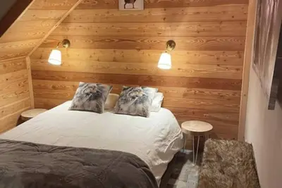 Image de Appartement \"Chez Nous Piste Noire\" avec vue sur les montagnes, balcon et Wi-Fi