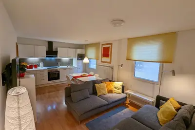 Image de Appartement 'Rheinblick Wohnung 2' avec terrasse partagée, jardin partagé et Wi-Fi