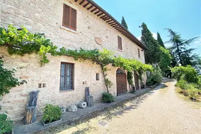 Maison de Vacances à Assisi Jardin