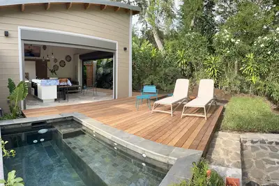 Image de Loft Avec Sdb Extérieur et Bassin de Détente à 1km de la Plage
