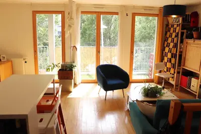 Image de Duplex chaleureux à 2 pas de Paris 13 Quartier Bnf avec place de parking privée