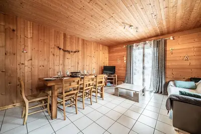 Image de Appartement 'Sherpa - 10 Pers' avec vue sur les montagnes, terrasse partagée et Wi-Fi