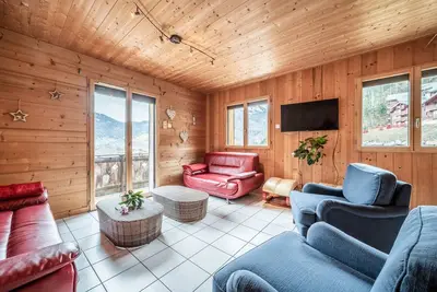 Image de Appartement 'Sherpa 2 - 14 Pers' avec vue sur les montagnes, terrasse partagée et Wi-Fi