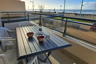 Image de Appartement spacieux 5 pers, front de mer, centre animations, balcon, animaux admis