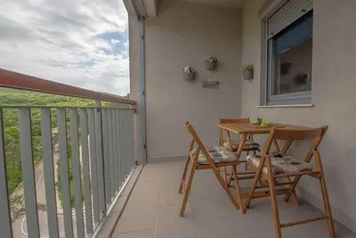 Image de Appartement de vacances avec vue mer partielle