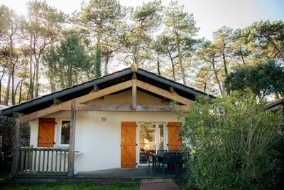 Image de petite maison proche plage ondres avec piscine