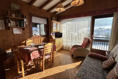 Image de Charmant appartement T2 Ă Praz sur Arly avec parking et balcon - 300m du village, 600m des pistes