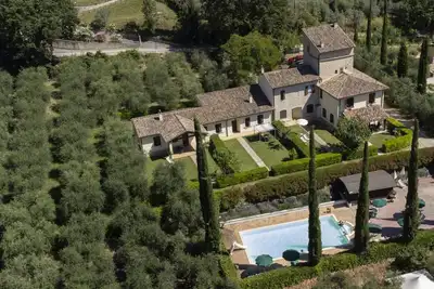 Gabbio: Two-room apartment in farmhouse with swimming pool, Marmore Falls