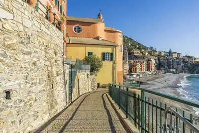 Joli appartement pour 6 personnes avec Wifi, climatisation, Tv et terrasse, près de Portofino
