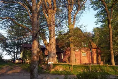 Image de Maison de toit romantique au toit de chaume