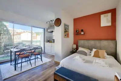 Image de Magnifique studio avec terrasse au cœur de Cannes