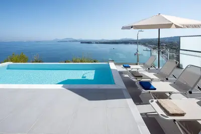 Unparalleled Luxury Awaits | 6 Bedrooms | Villa Lucas & Villa Thea Pyrgi | Private Pools & Breathtaking Views | Your Dream Corfu Escape