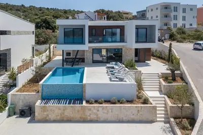 Image de Luxury Villa Seven Seas with pool, panoramic sea view, by the sea, WIFi, Parking