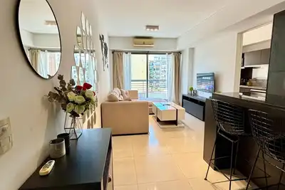 Image de Bright modern apartment with full amenities and parking with 24hs security