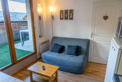 Image de À 200m des pistes de ski, 1er étage, vue vallée/exceptionnelle, piscine, balcon, télévision