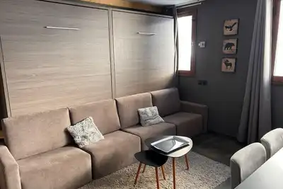 Image de 100m des commerces, 3ème étage, télévision, casier à ski, 25m², Flaine