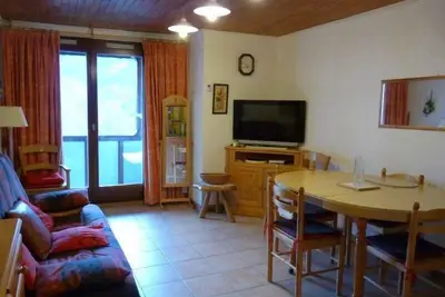 Image de 250m des commerces, 8ème étage, vue panoramique, balcon, 40m², Les Orres
