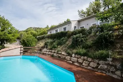 Villa 'Les Brés' avec vue sur le lac, piscine privée et Wi-Fi