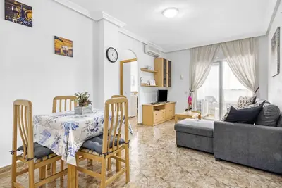 Image de Appartement \"Sol, Mar Y Arena\" avec balcon, Wi-Fi et climatisation