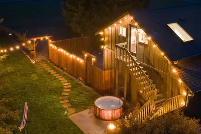 Image de Bamboo Peaks Retreat, Mountain A-frame, Hot-Tub