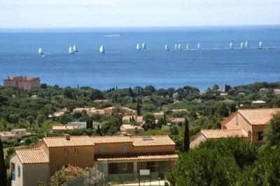 Image de Les Issambres Mazet 3 pers mezzanine Balcon vue mer Terrasse Domaine gd standing