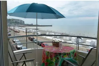 Image de Embruns Marins. Ascenseur Face plage. Balcon. Wifi. Garage privé. Panoramique