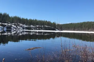Image de Great view on the lake and near to Iso-Syöte ski resort