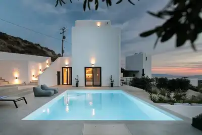 Image de Villa Milagro 4Br with Sea View, Private Pool and true owner hospitality | Naxos Mikri Vigla Beach