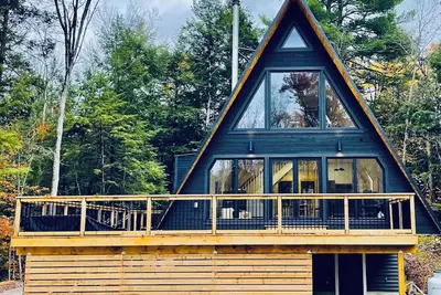 Image de A-Frame Escape in the Woods of Georgian Bay, Muskoka