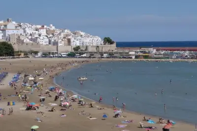 Image de Appartement 6 pers avec piscine à Peniscola, proximité plage et vieille ville