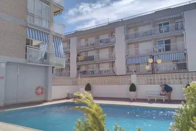 Image de Appartement en Bord de Mer avec Piscine à Peñíscola, 1 Chambre, Proche Vieille Ville