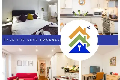 Image de Pass The Keys | Modern 2-Bed Apartment with Private Balcony, Near Dalston Junction Station - Ideal Urban Retreat!