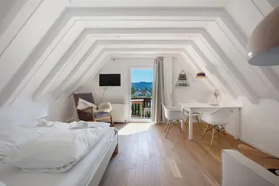 Image de Appartement \"Spatzennest\" avec jardin partagé, balcon et Wi-Fi
