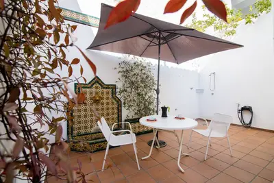 Image de Maison de vacances 'Cal Padrí 1871' avec terrasse privée, Wi-Fi et climatisation
