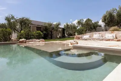 Image de Villa 'New Borghetto Formica Con Piscina' avec piscine privée, Wi-Fi et climatisation