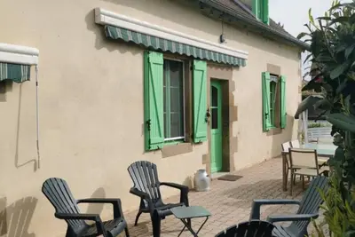 Image de Fermette au cœur du bocage avec jardin clos, cheminée, wifi, et proche station thermale de Bourbon
