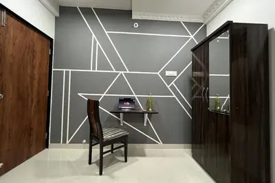 Image de Close to balewadi and Hinjewadi. Spacious apartment close to nature.