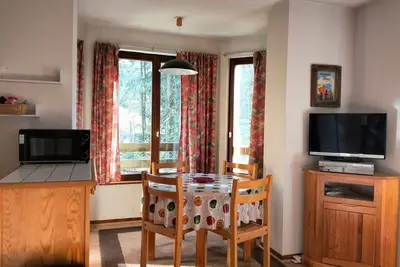 Image de Charmant 2 pièces avec balcon, proche village et navettes, pour 4-6 personnes